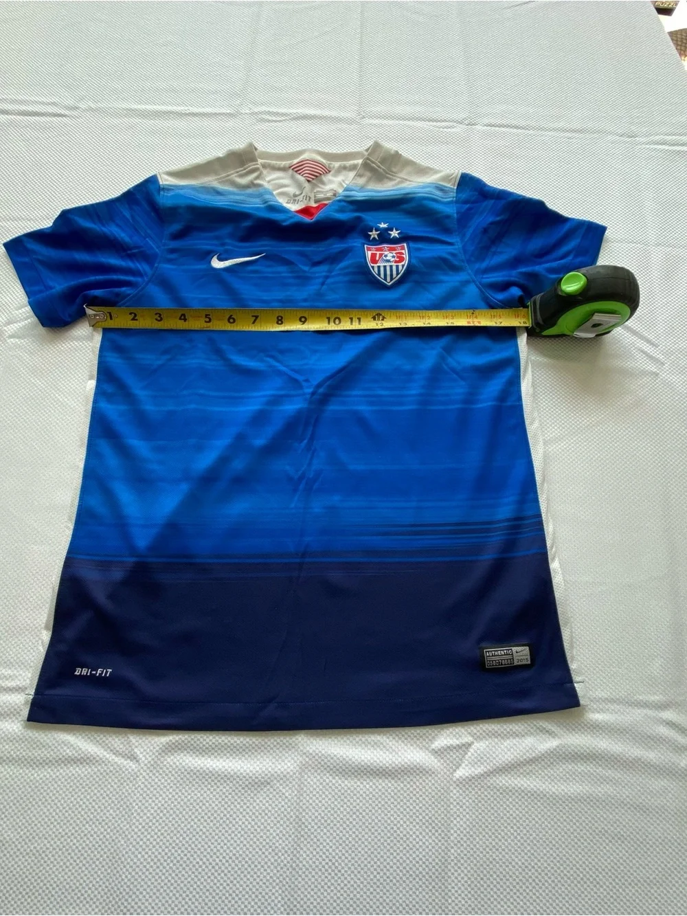 Nike Blue Gradient US Soccer Jersey 2015
